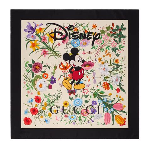 gucci mickey mouse scarf